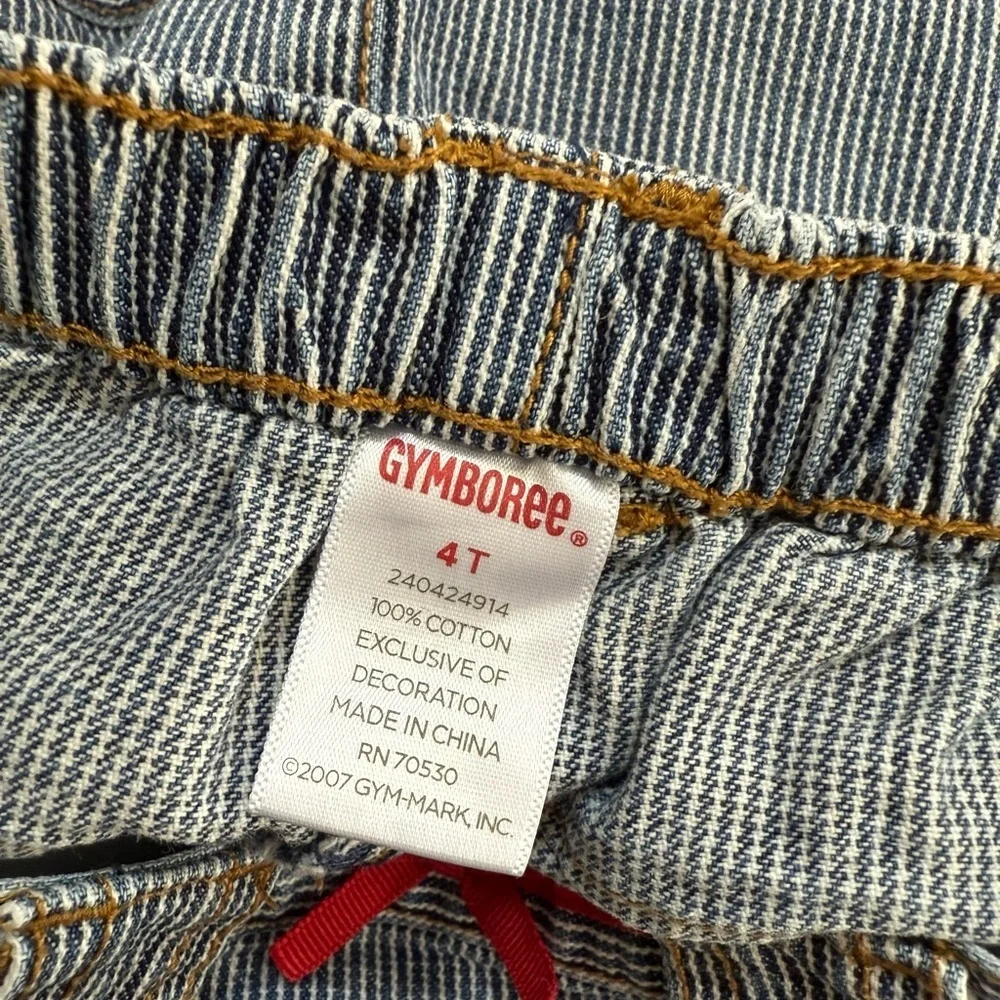 Gymboree Girls Denim Apple Prep School Skirt